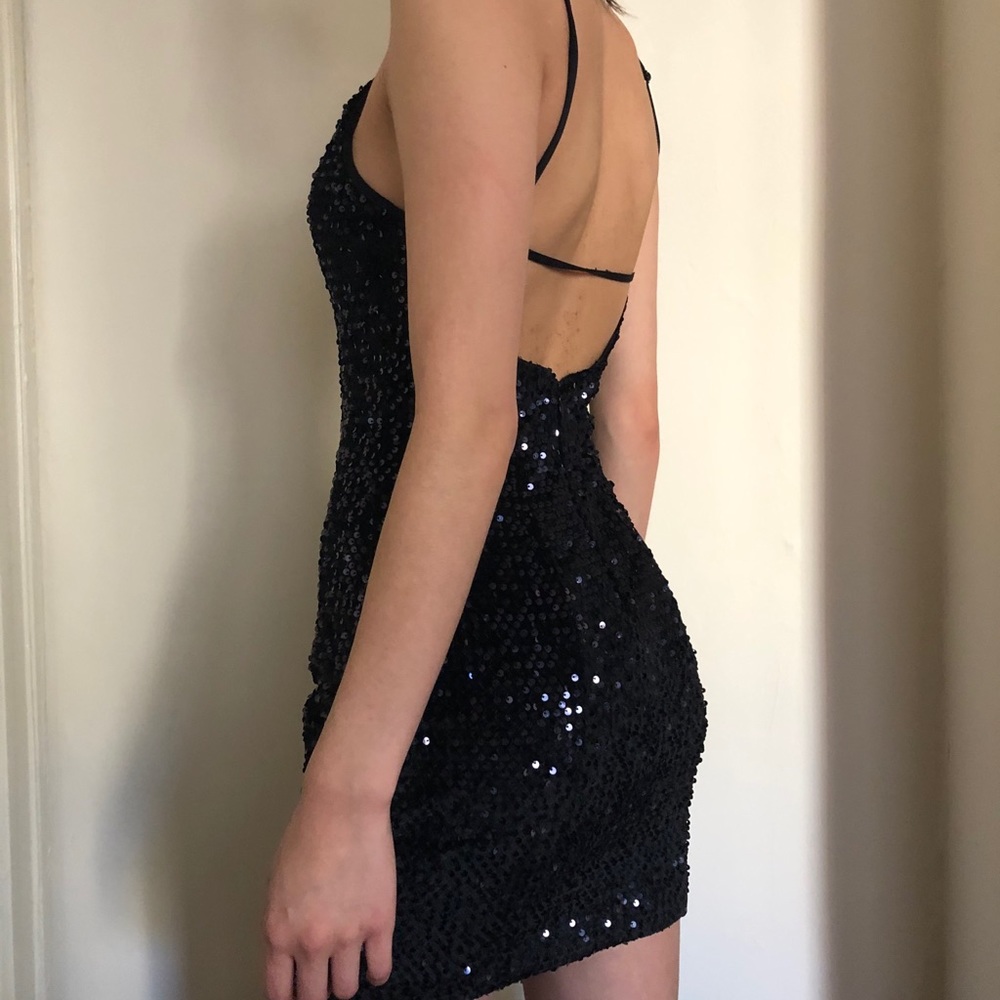 SHOP CLOSING Express Backless Mini Dress